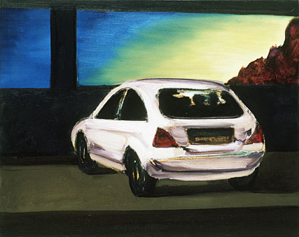 White Car
